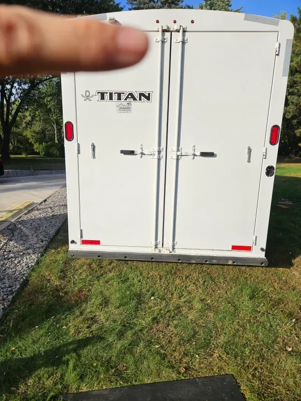 used Horse Trailers Titan Trailers  for sale, in Wyoming, MN Thumbnail 2