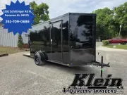 2026 KLEIN TRAILERS 6X12 SINGLE AXLE ENCLOSED TRAILER -- POLYCORE EXTERIOR