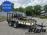 2026 Lone Wolf Trailer 6X12 TANDEM AXLE UTILITY TRAILER