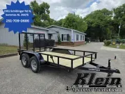 2026 Lone Wolf Trailer 6X12 TANDEM AXLE UTILITY TRAILER