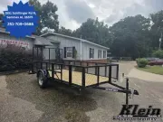 2026 Lone Wolf Trailer 6X12 SINGLE AXLE UTILITY TRAILER- 2' MESH SIDES