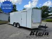 2026 KLEIN TRAILERS 8.5X16 Tandem Axle Enclosed Trailer .080 HEAVY DUTY POLYCORE