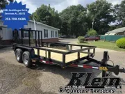 2026 Lone Wolf Trailer 83x14 HEAVY DUTY UTILITY / REINFORCED GATE 10K