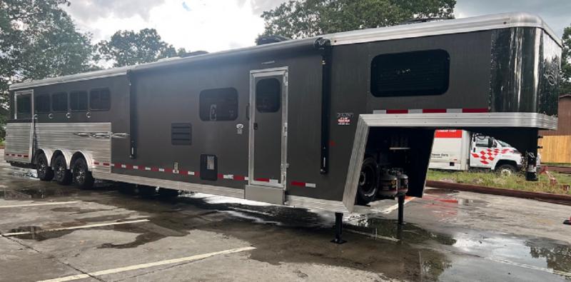 2023 Logan Coach 814 Select 5H w/ Full Rear Tack Horse Trailer 2023 Logan Coach 814 Select 5H w/ Full Rear Tack Horse Trailer
