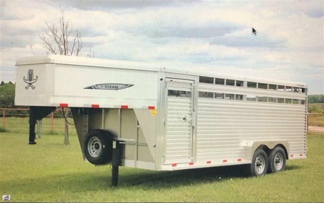 2023 Titan Aluminum Livestock Trailer 2023 Titan Aluminum Livestock Trailer