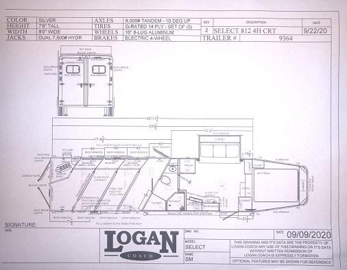 2021 Logan Coach 4 Horse Select Horse Trailer 2021 Logan Coach 4 Horse Select Horse Trailer