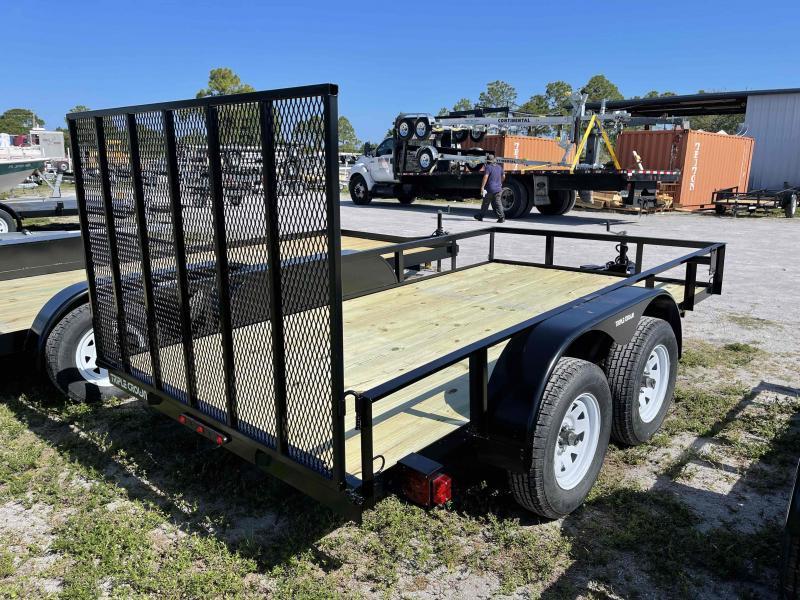 2021 Triple Crown Trailers 6' 4" x 12' Tandem Axle Utility Trailer