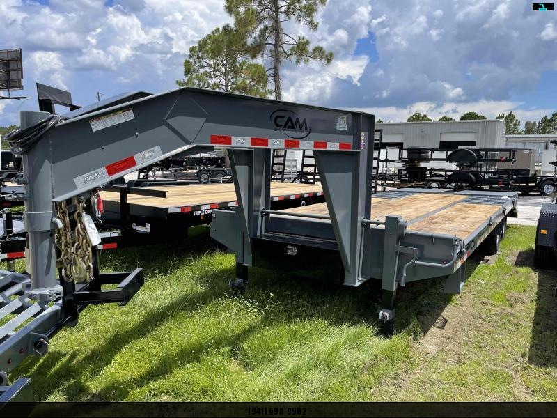 Cam Superline 8.5x20 (20+5) 10 Ton 26K GVWR Gooseneck Cam Superline 8.5x20 (20+5) 10 Ton 26K GVWR Gooseneck