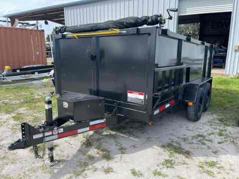 2021 Triple Crown Trailers 7' x 14' Heavy Duty 14K Dump Trailer 2021 Triple Crown Trailers 7' x 14' Heavy Duty 14K Dump Trailer