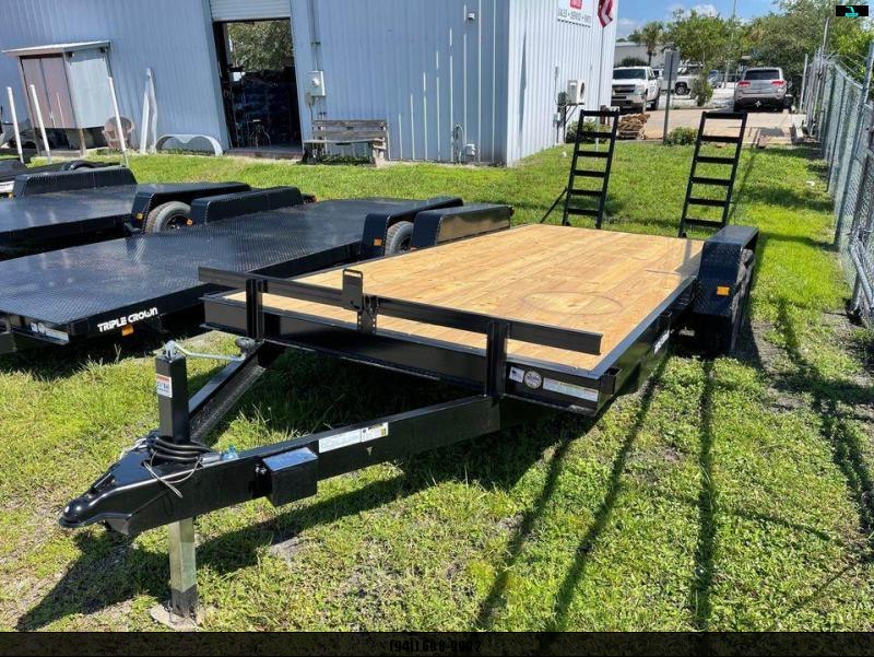 Triple Crown Trailers 7' x 24' 14k Equipment Trailer Triple Crown Trailers 7' x 24' 14k Equipment Trailer