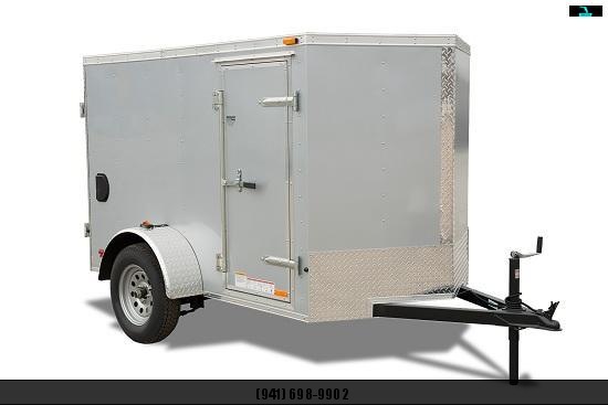 2022 Continental Cargo 5x10 Single Axle V-Nose Enclosed Cargo 2022 Continental Cargo 5x10 Single Axle V-Nose Enclosed Cargo