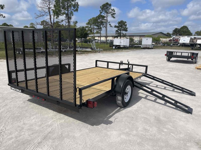 Triple Crown Trailers 7' x 12' ATV Trailer Triple Crown Trailers 7' x 12' ATV Trailer