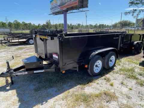 Triple Crown Trailers 6' x 10' Lowrider Dump Trailer Triple Crown Trailers 6' x 10' Lowrider Dump Trailer