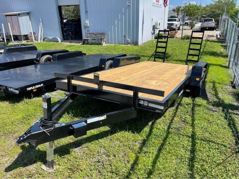 Triple Crown Trailers 7' x 16' 14k Equipment Trailer Triple Crown Trailers 7' x 16' 14k Equipment Trailer