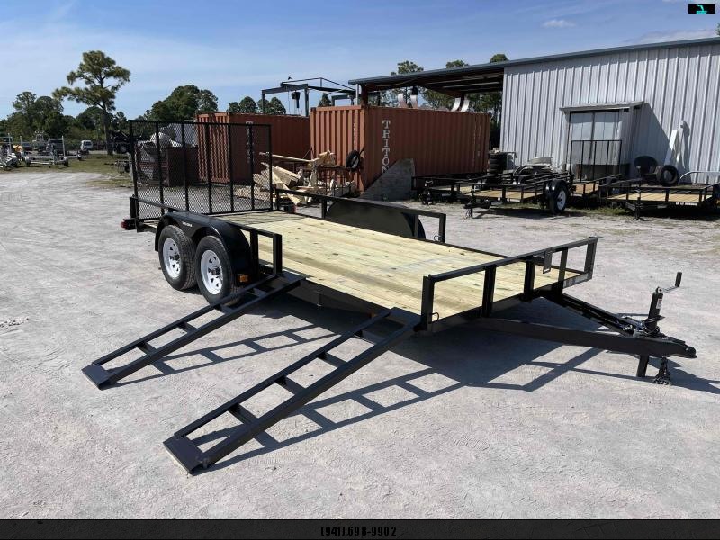 Triple Crown Trailers 7' x 18' ATV Trailer Triple Crown Trailers 7' x 18' ATV Trailer