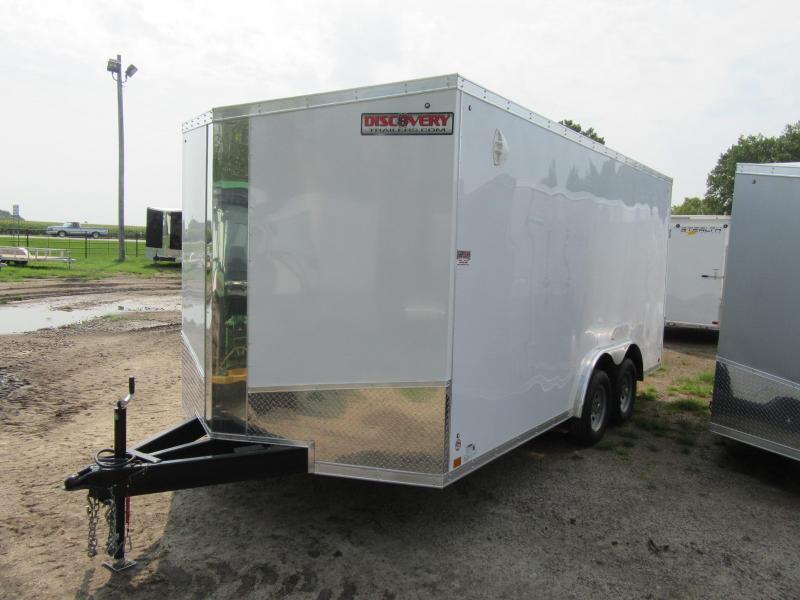 2021 Discovery 8.5' x 16' x 6.5'h Enclosed Cargo Trailer 2021 Discovery 8.5' x 16' x 6.5'h Enclosed Cargo Trailer