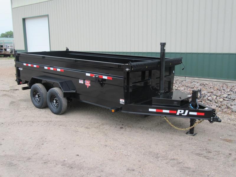 2022 PJ 83"x16' Telescopic Dump Trailer 2022 PJ 83"x16' Telescopic Dump Trailer