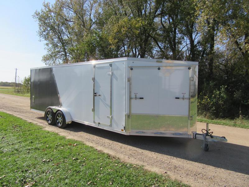 2020 7'x27' Discovery Aluminum Enclosed Snowmobile Trailer 2020 7'x27' Discovery Aluminum Enclosed Snowmobile Trailer