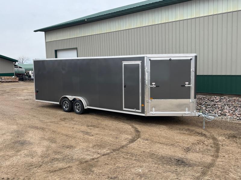 2023 EZ Hauler 7.5 X 29 Aluminum Snow Trailer Snowmobile Trailers For