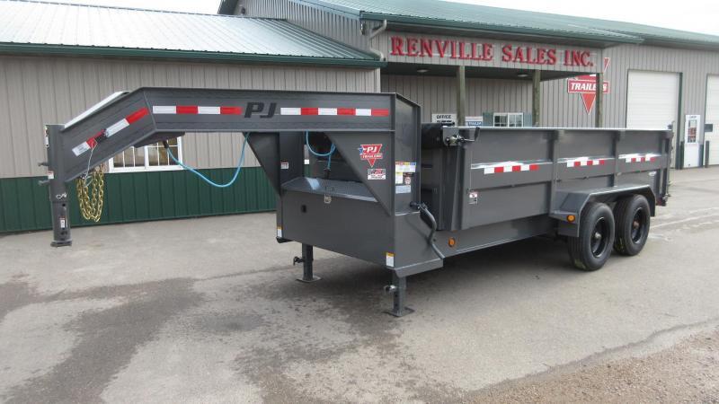 2021 PJ 16' 20k HD Low-Pro Dump Trailer 2021 PJ 16' 20k HD Low-Pro Dump Trailer