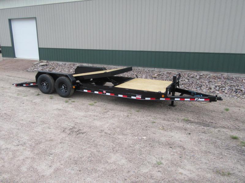 2021 PJ 22'x6" Channel Equipment Tilt Trailer 2021 PJ 22'x6" Channel Equipment Tilt Trailer