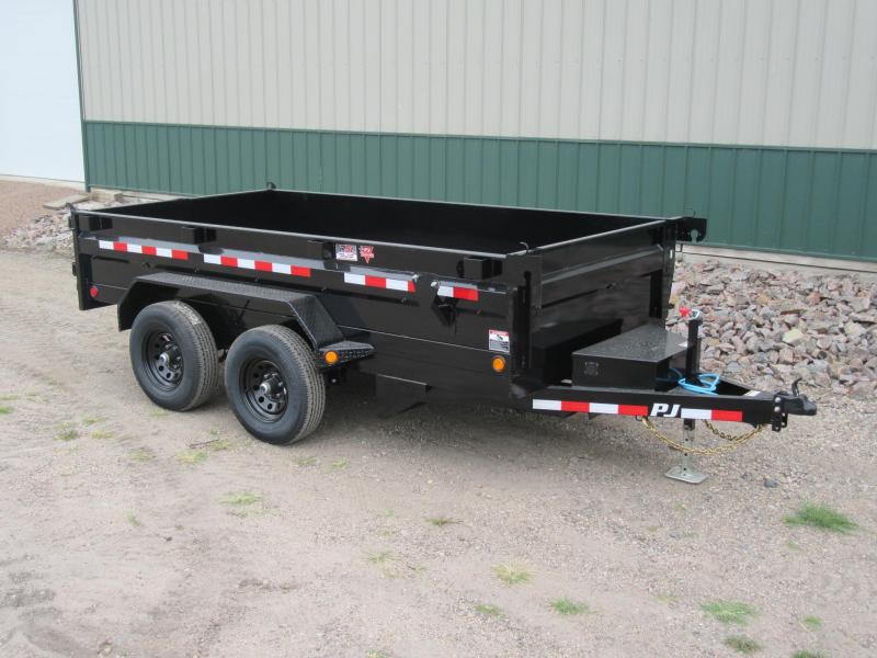 2021 PJ 12'x72" 10k Tandem Axle Dump Trailer 2021 PJ 12'x72" 10k Tandem Axle Dump Trailer