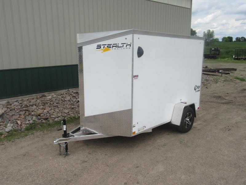 2021 6'x10' x 6'6"h Stealth Cobra - All Aluminum Enclosed Trailer 2021 6'x10' x 6'6"h Stealth Cobra - All Aluminum Enclosed Trailer