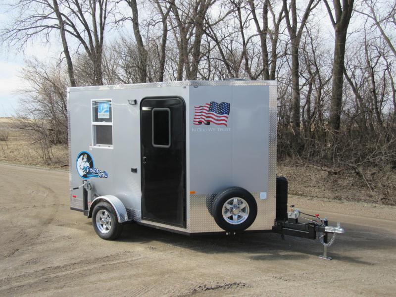 2019 6.5'x10' Polar Crib Run & Gun Ice Fish House 2019 6.5'x10' Polar Crib Run & Gun Ice Fish House