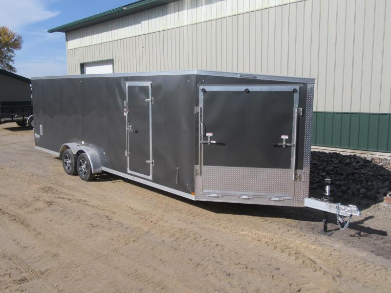 2022 7'x29' Stealth Cobra - Aluminum Enclosed Snowmobile Trailer 2022 7'x29' Stealth Cobra - Aluminum Enclosed Snowmobile Trailer