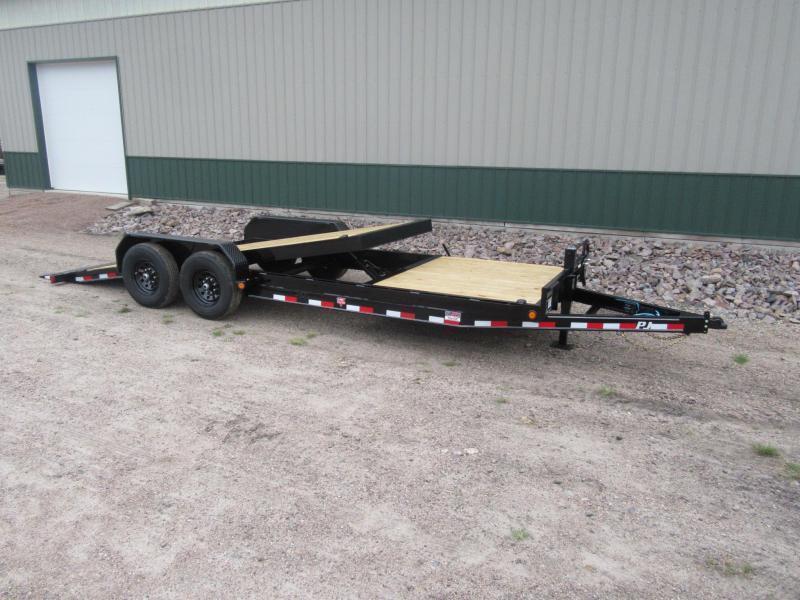 2022 PJ 22'x6" Channel Equipment Tilt Trailer 2022 PJ 22'x6" Channel Equipment Tilt Trailer