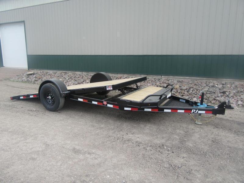 2024 PJ 16' Single Axle HD Tilt Trailer