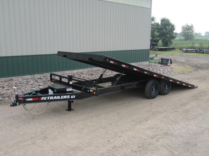 2025 22' 14k PJ Deck-over Tilt Trailer