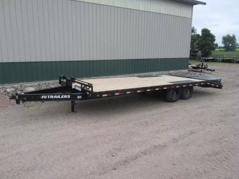 2026 PJ 22' x 8" 14K I-beam Deckover Trailer