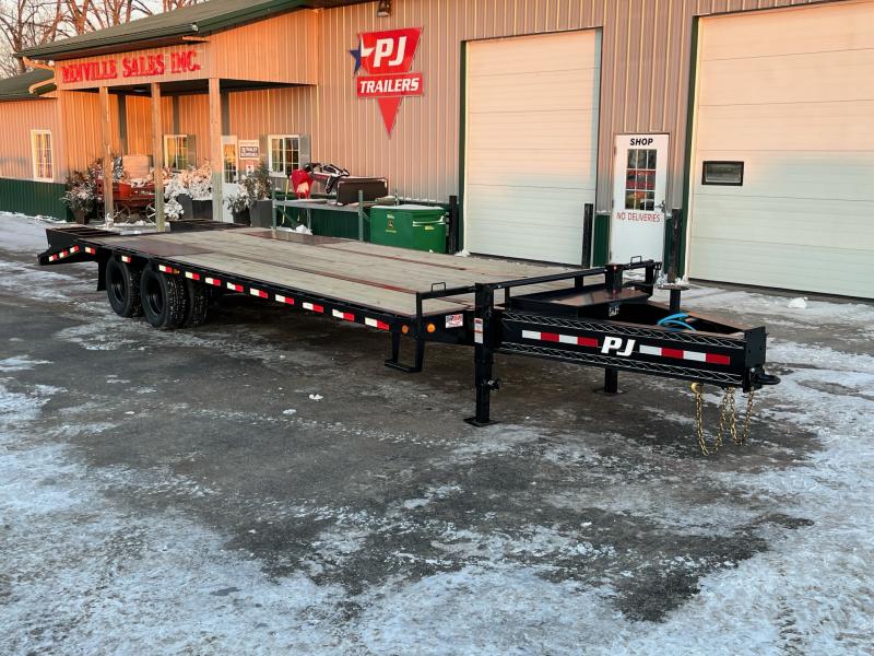 2022 28' PJ Low-Pro Pintle Hitch Flatbed Trailer 2022 28' PJ Low-Pro Pintle Hitch Flatbed Trailer