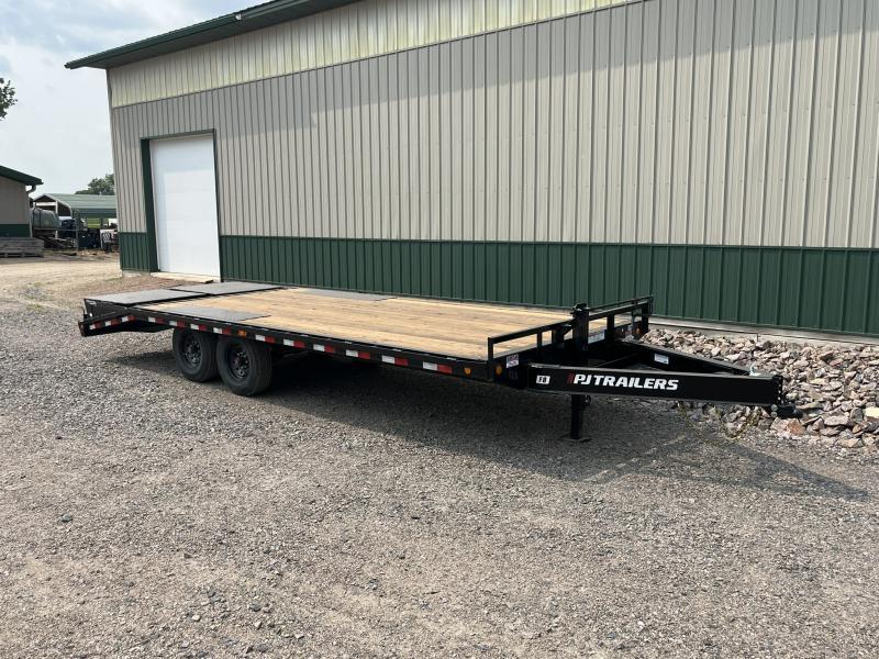2025 PJ 24' x 8" 16K I-beam Deckover Trailer