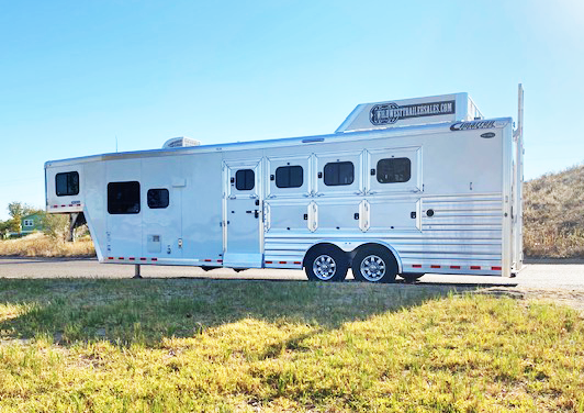 2018 Cimarron 4 Horse Living Quarter Horse Trailer 2018 Cimarron 4 Horse Living Quarter Horse Trailer