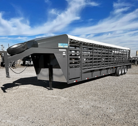 2022 36' Tarp Top Hughes Stock Trailer 2022 36' Tarp Top Hughes Stock Trailer