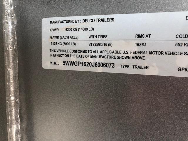 new Stock / Stock Combo Trailers Delco Trailers  for sale, in Shallowater, TX Thumbnail 2