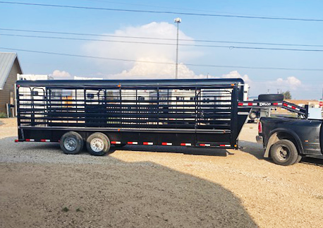 2021 Delco 24' Black Stock Trailer 2021 Delco 24' Black Stock Trailer