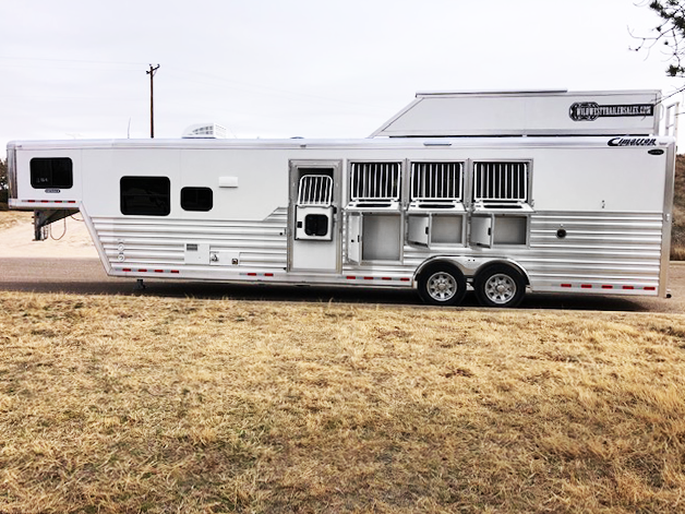 2020 Cimarron 4 Horse Living Quarters Trailer 2020 Cimarron 4 Horse Living Quarters Trailer