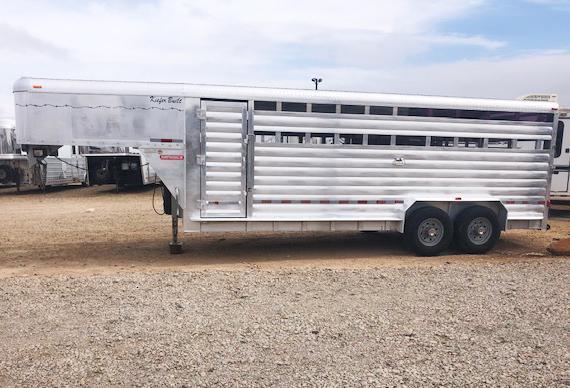2007 Kiefer Built 20 ft Stock Trailer 2007 Kiefer Built 20 ft Stock Trailer