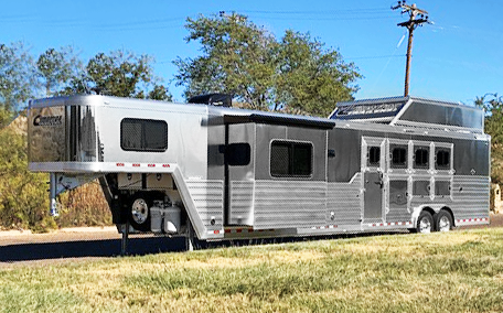 2020 Cimarron 4 Horse Side Load Living Quarters Trailer 2020 Cimarron 4 Horse Side Load Living Quarters Trailer