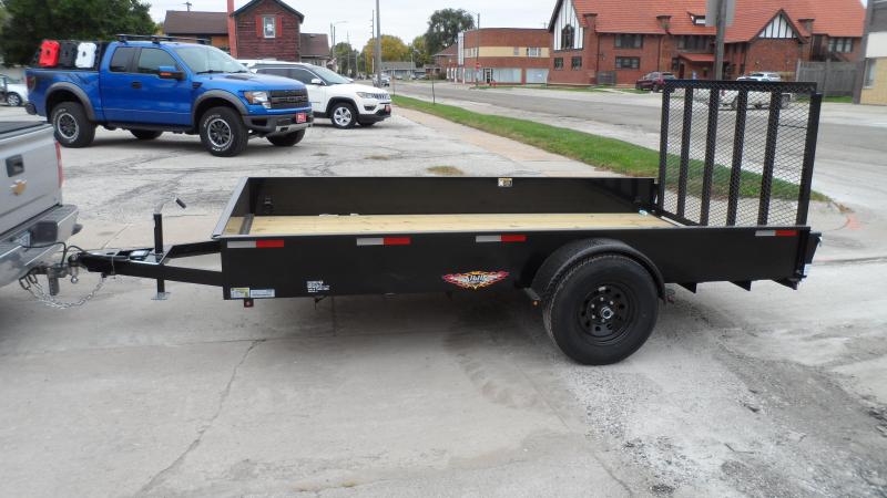 2022 H and H Trailer 82x12 Solid Side Utility Trailer 5K Bra 2022 H and H Trailer 82x12 Solid Side Utility Trailer 5K Bra