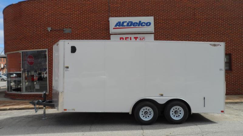 2021 H and H Trailer 8x16 HH Series Flat Top V-Nose Enclosed 2021 H and H Trailer 8x16 HH Series Flat Top V-Nose Enclosed