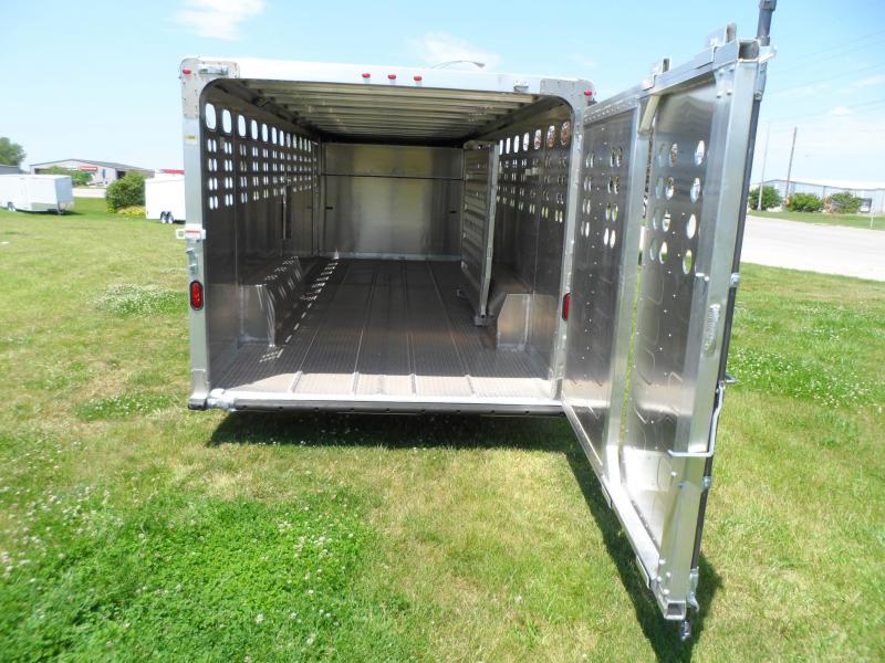 2021 Merrit Trailers Cattle Drive Livestock Trailer Belt Trailers in