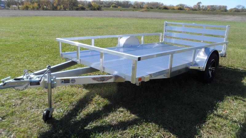 2022 H and H Trailer 82x12 Aluminum Rail Side Utility Trailer 2022 H and H Trailer 82x12 Aluminum Rail Side Utility Trailer