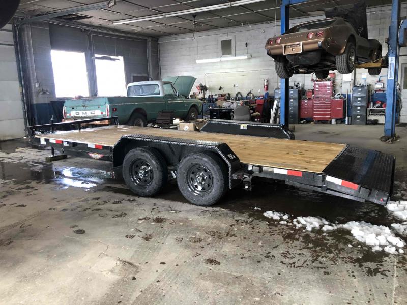 2022 H and H Trailer 82x16+2 General Duty Car Hauler Trailer 2022 H and H Trailer 82x16+2 General Duty Car Hauler Trailer