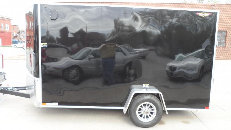 2021 H and H Trailer 7x12 HH Series Flat Top V-Nose Enclosed 2021 H and H Trailer 7x12 HH Series Flat Top V-Nose Enclosed