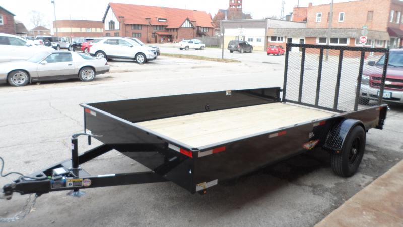 2021 H and H Trailer 82x14 Solid Side Utility Trailer 5K Bra 2021 H and H Trailer 82x14 Solid Side Utility Trailer 5K Bra