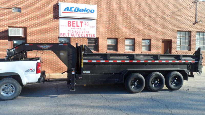 2022 H and H Trailer 82x16 Triple Axle Gooseneck Dump Trailer 2022 H and H Trailer 82x16 Triple Axle Gooseneck Dump Trailer